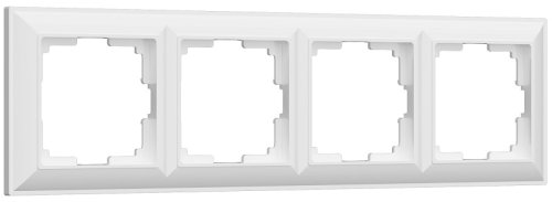 Рамка универсальная Werkel Fiore 4-м. белый картинка